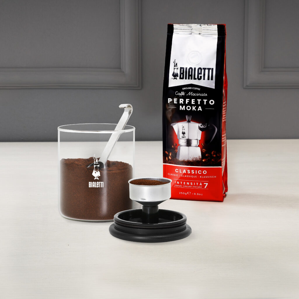 Bialetti skleněná dóza na kávu - Image 4