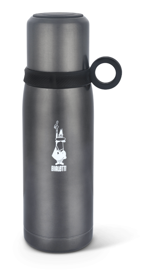 Bialetti termoska 450 ml šedá
