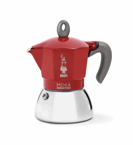 Bialetti New Moka Indukce červená (různé velikosti)