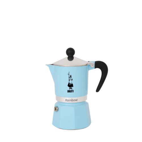 Bialetti Rainbow azurová (různé velikosti)