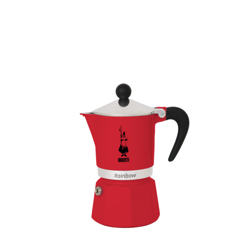 Bialetti Rainbow červená (různé velikosti)