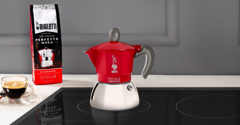 Bialetti New Moka Indukce červená (různé velikosti) - Image 4