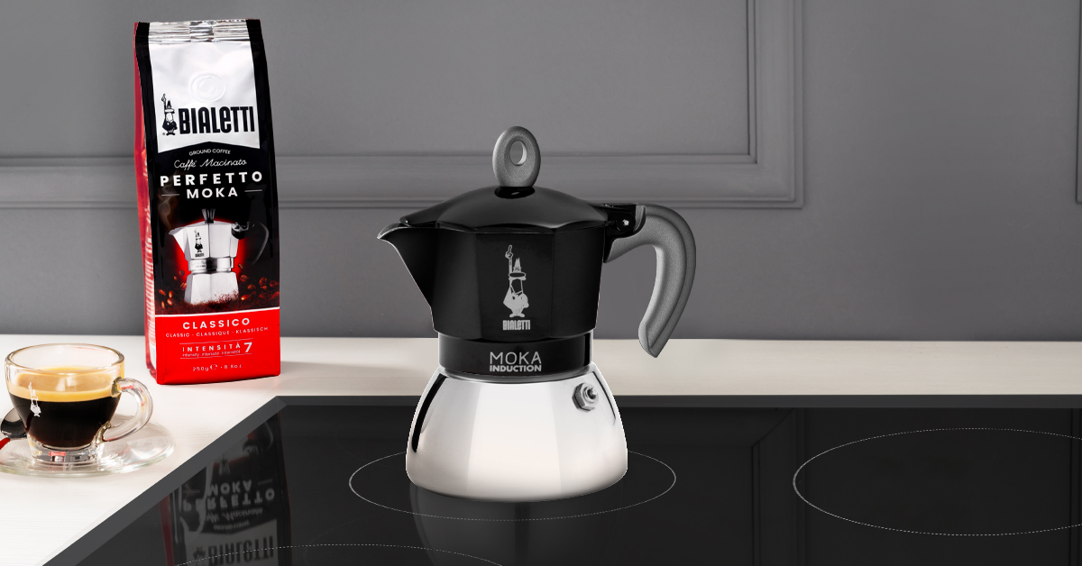 Bialetti New Moka Indukce černá (různé velikosti) - Image 4