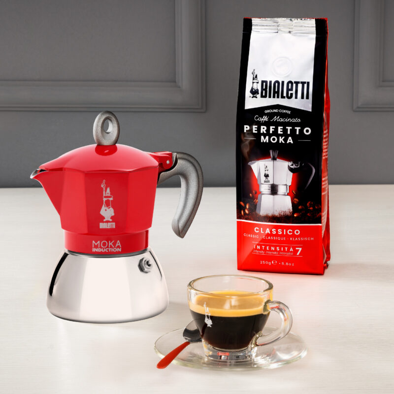 Bialetti New Moka Indukce červená (různé velikosti) - Image 5