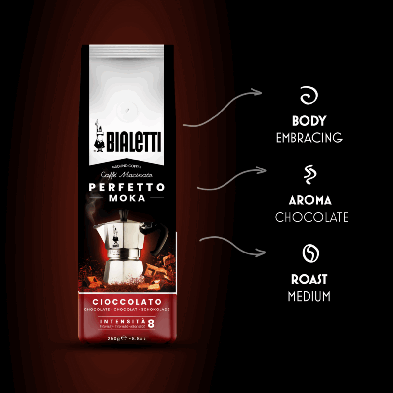 Bialetti Perfetto Moka Čokoláda 250 g - Image 5