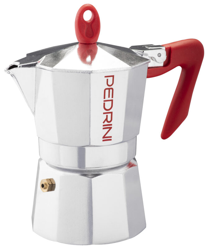 Pedrini Kaffettiera Brillant červená (různé velikosti) - Image 5