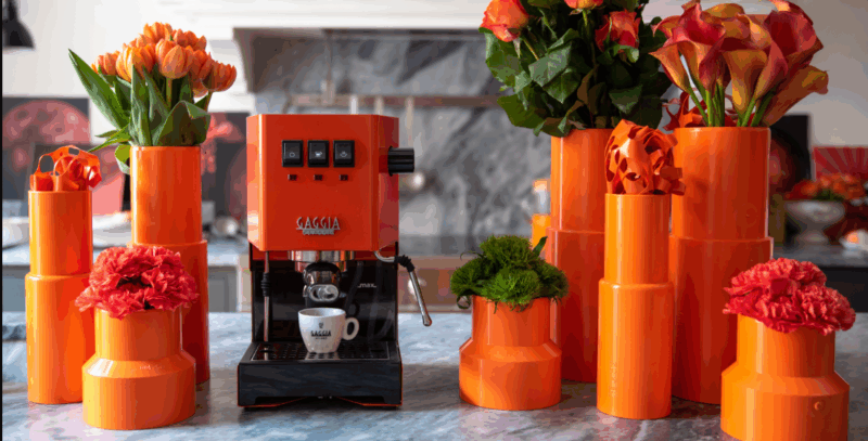 Gaggia Classic E24 oranžová - Image 5