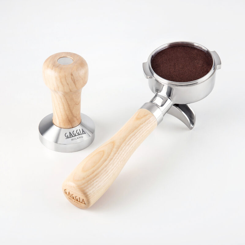 Gaggia páka s dřevěnou rukojetí - dvojvýpusť - Image 5