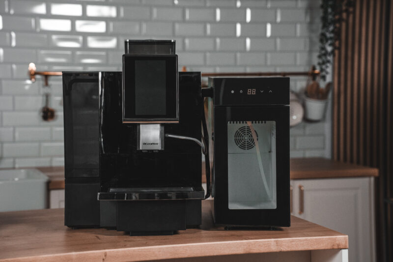 Dr. Coffee F12 Big Plus černá/stříbrná + chladnička BR9CI - Image 3