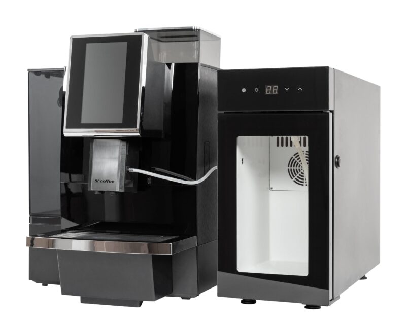 Dr. Coffee F12 Big Plus černá/stříbrná + chladnička BR9CI - Image 5